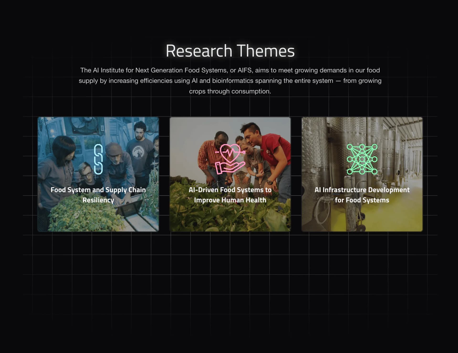AIFS Website screenshot 3