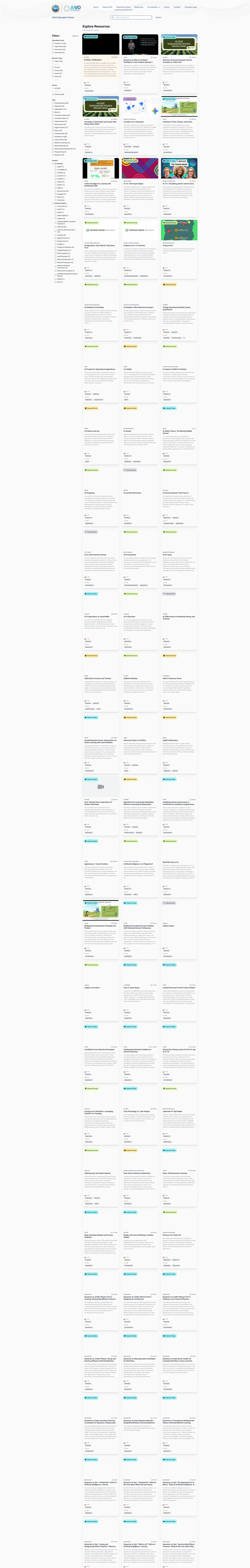 AIVO Education Portal screenshot 2