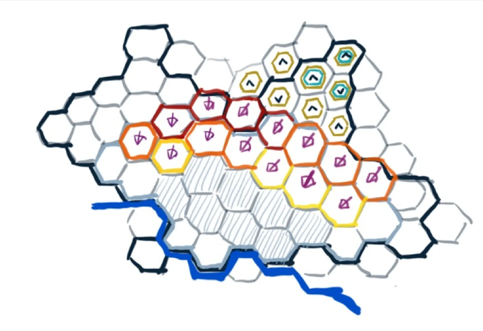 HexTile, California Wildfire Visualization screenshot 4