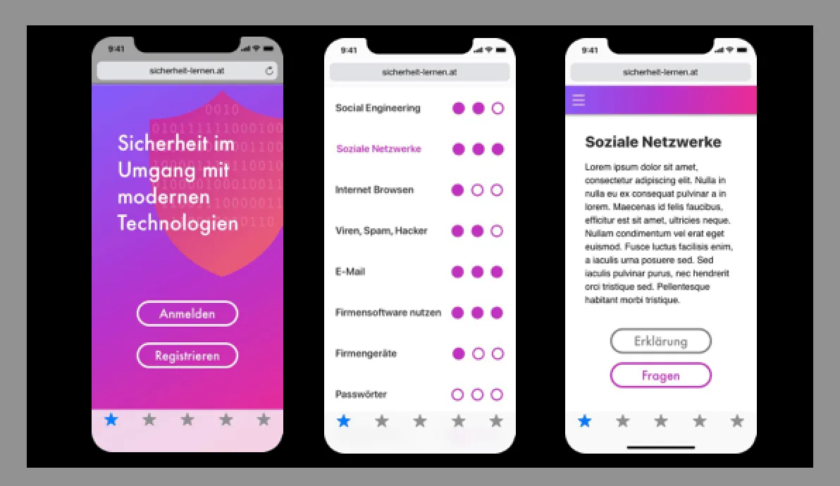 Sicherheit Lernen – Cybersecurity Training Platform screenshot 4